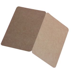 50pcs Thick Vintage Blank Greeting Card DIY Kraft Paper Folded Card for Handmade Birthday Gift Card