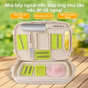 Dao Gấp và Bàn Cắt Kết Hợp Dành Cho Dã Ngoại