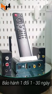 Bộ chuyển đổi âm thanh OPTICAL sang AV tích hợp bluetooth USB Micro điều khiển từ xa bằng remote hàng cao cấp