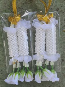 พวงมาลัยพลาสติก พวงมาลัยไหว้พระ