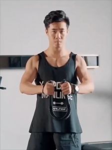 LIKE LIFE 臂力棒 Strong Twist Bar Elastic Arm Exercise Home Exercise 10-60KG Strength Trainer Spring Rod Resistance Bar 臂力器 胸壁锻炼 力量训练器 力量扭杆