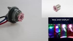 KEVANLY | Đèn Phanh Báo Rẽ RGB 1/2 Chiếc 1157 BAY15D P21/5W 30SMD LED Đèn Hậu Đèn Phanh Đèn Xi Nhan Đèn Báo Rẽ 12V Cho Ô Tô