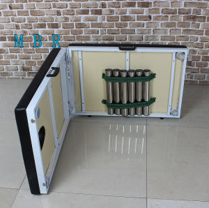 Stainless Steel Massage Bed Portable Folding Beauty Therapy Bed Professional Acupuncture Physiotherapy Bed Body Massage Equipment