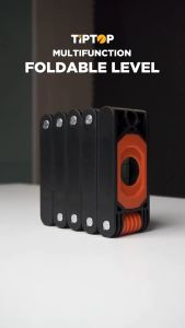 TIP TOP TMF-002 Folding Level Magnetic / Penggaris Waterpas Magnet Lipat Compact Simple