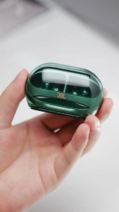 JBL Soundgear Clips Limited Special Edition Emerald Green Clip-On Wireless Bluetooth Earbuds Open-Ear Design The Pinnacle of Aesthetics