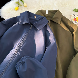 แจ็คเก็ตบินแบบลำลองสไตล์อเมริกันย้อนยุคสำหรับผู้ชาย Cleanfit แจ็คเก็ตแบบมีฮู้ดแบบลำลองสำหรับฤดูใบไม้ผลิและฤดูใบไม้ร่วง