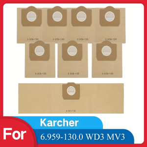 Vacuum Cleaner Bags for Karcher 6.959-130.0 WD3 MV3 WD3 Premium Wet & Dry Vacuum Cleaner SE4001 MV1 WD3200 WD3300 A2204 A2656