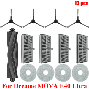 For Dreame MOVA E40 Ultra/ MOVA E30 Ultra Dreame L30 Ultra S/ Dreame L10s Pro Ultra Heat Brush Filter Dust Bag Mop Accessories