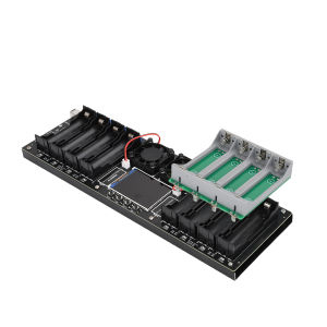 Máy Kiểm Tra Dung Lượng Pin Lithium 18650 8 Kênh Hiển Thị Kỹ Thuật Số MAh MWh Tích Hợp Cổng Type-C Dùng Cho Pin 18650 Và 21700