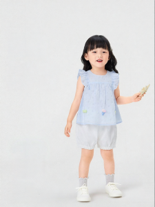 Purcotton | Cotton Sweet Breathable Girls Outfit