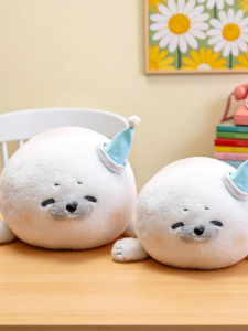 QIAOSHANG | Gối Thú Bông Hải Cẩu Dễ Thương
