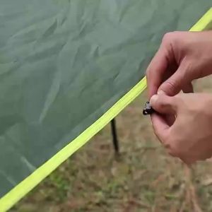 100/50/10pcs Sturdy Tent Clips Outdoor Tarpaulin Clips Anti-wind Fixed Camping Tent Hook Crocodile Clamp Clip for Outdoor Campin