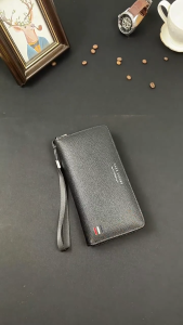 MENSPE Mens Long Wallet Soft PU Long Wallet Multi-Functional Wallet Large Capacity Purse Multi-Card Position ID Credit Cards Holders Coin Pouch PU Leather Coin Bag Business Wallets