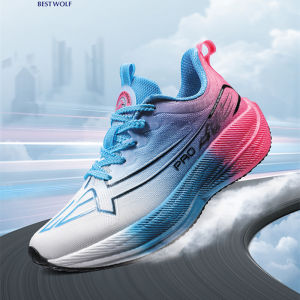 Drag Mountain Wolf 2024 Autumn New Arrival Mens Abrasion Resistant Non Slip Shock-Absorbing Carbon Plate Marathon Double Mesh Running Shoes Aq22996
