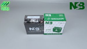 Bình ắc quy khô NSB 12N5 (12V – 6Ah) dành cho các loại xe máy Honda Yamaha Suzuki ….