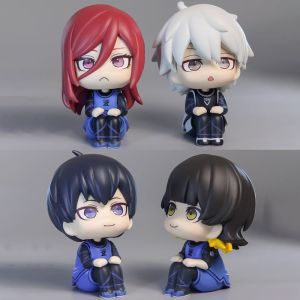 Khóa Xanh Anime Hình Isagi Yoichi Chigiri Hyoma Bachira Meguru Nagi Seishiro Nhân Vật Hành Động Bộ Sưu Tập Mô Hình Tượng Đồ Chơi Búp Bê