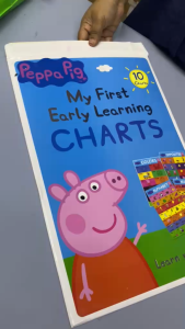 Wonder House Books Peppa Pig My First Early Learning Charts