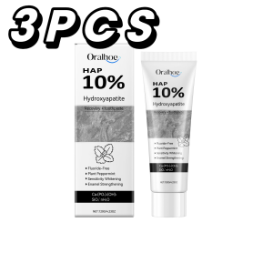 Hydroxyapatite W-hitening Teeth Toothpaste Enamel Repair Oral Hygiene Cleaning Stain Removal Fresh Breath Brightening Toothpaste