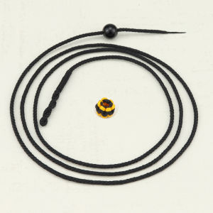 Gold Pendant Hanging Cord DIY Handwoven Black Red Rope Necklace for Children Women Fresh out Fashion Jewelry Accessories