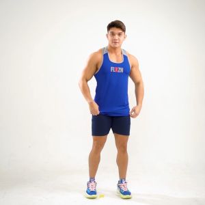 Flexzone Tanktop Olahraga FSS-041 Fitness Gym Singlet Fitnes Lekbong Baju Kaos