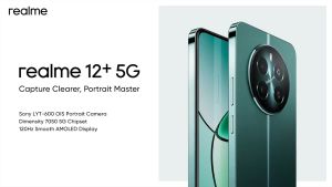 realme 12 + 5G (12GB+256GB) Sony LYT-600 OlS Portrait Camera | Dimensity 7050 5G Chipset | 120Hz Smooth AMOLED Display | 67W SUPERVOOC Charge | 5G + 5G Dual | Handphone | Mobile Phone New