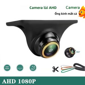 Camera Lùi Ô Tô AHD 1080P Quay Được Cả Phía Trước Và Phía Sau Hỗ Trợ Đỗ Xe Tương Thích Với Ô Tô Xe Tải SUV Xe RV - 170 Độ ° Góc Nhìn