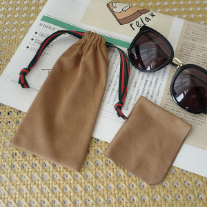 Travel Portable Anti-Nearsighted Sunglasses Bag Cloth Bag Optical Glasses Case Storage Pouch for Sunglasses And Reading Glasses