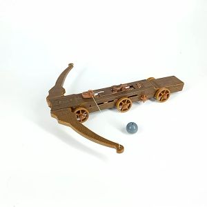 ชุดสิ่งประดิษฐ์จากไอเดียของลีโอนาร์โด ดาวินชี -ปืนหน้าไม้ (Davinci Inventions – Giant Crossbow)