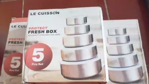 Rantang 5 Susun Stainless Penyimpan Makanan Fresh Box