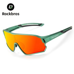 RockBros | Polarized Photochromic Wind Sand Protection Cycling Glasses