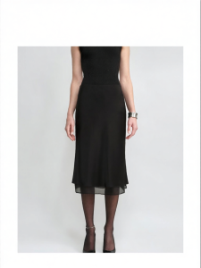Lustrous Acetate Skirt