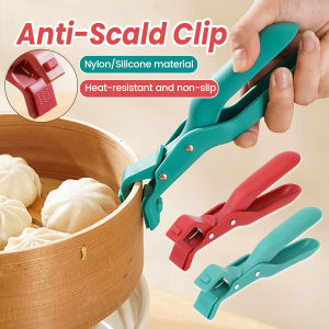 Baete Anti-Scald Bowl Holder Clip Heat Resistant Non-slip Dish Pan Clip Multi-Purpose Tong Plate Clamp