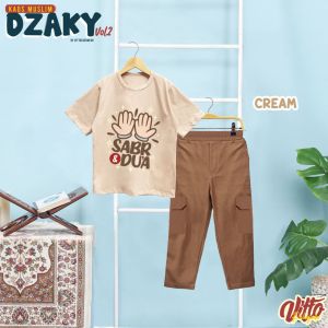 Vitto Kidswear Setelan Baju Muslim Anak Laki Laki Set Dzaky Kaos