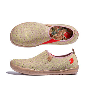 UIN Toledo I Womens Art Travel Shoes Slip On Casual Cozy Loafers Lightweight Comfort Fashion Sneaker