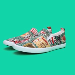 Giày lười nam - Slip on nam vải - A6257