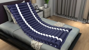 ที่นอนลม แบบ ลอน สำหรับผู้สูงอายุ นอนติดเตียง (รุ่นเบาะหนา อย่างดี) ป้องกันแผลกดทับ พร้อมมอเตอร์ทำงานอัตโนมัติ ที่นอนกัน