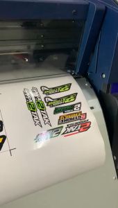 Sticker Pack Racing Print Cut Stiker Motor Sticker Vinyl