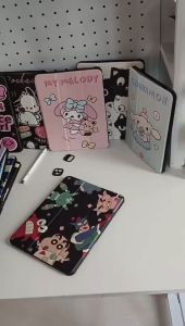 หมุนตั้งได้ สีดำ เคส iPad Air1/Air2/Air3/Air4/Air5 (9.7 และ 10.9/Pro11) 360° รอยตาประยุกต์ เคสไอแพด case และเคสป้องกันพร้อมที่ใส่ปากกา สุขค้าที่คุณค่า
