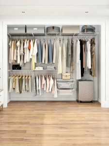 Open Environmental-Friendly Modern Metal Wardrobe 3m