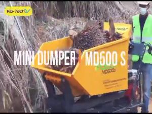 CRAWLER DUMPER WITH LIFTING BUCKET 500kg ENGINE DRIVEN MINI DUMPER (MD500s)