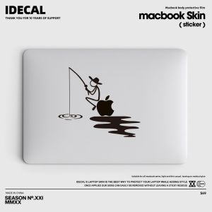 Primary Color Workshop Suitable for Apple Notebook Stickers MacBook Partial Stickers Pro15air13 Creative Stickers