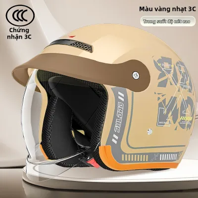 Mũ bảo hiểm full-face chống sương mờ giữ ấm dùng cho nam nữ
