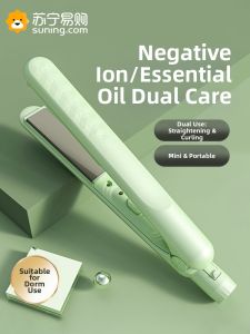 Mini Portable Straightening And Curling Iron Small Power Bangs Pulling Special Use Dormitory Travel Hairdressing Professional