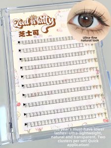 znk | Natural False Eyelashes 10 Rows Double Tips