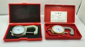 MS7 Dial Thickness Gauge 0.01mm 0-10mm Alat Ukur Ketebalan Kertas Plat dll