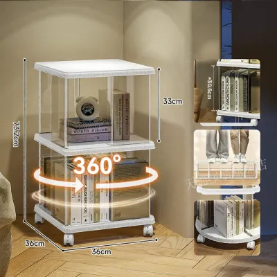 XINGYOU | 360-Degree Rotating Adjustable Bookshelf Shelving Unit