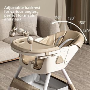 LIWAN | Convertible Baby High Chair Rocking Horse Adjustable Seat Position