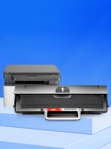 HP Laser MFP 133pn Compatible Toner Cartridge 103A 131A with Chip Easy to Add Powder W1003AC Laser Copy Machine Integrated Ink Powder Carbon Powder Box Color Grid