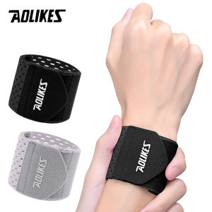 AOLIKES สายรัดข้อมือ GYM Support WRIST BRACE Wrap Breathable Elastic ผ้าพันแผลการบีบอัดมือสายรัดข้อมือกีฬา