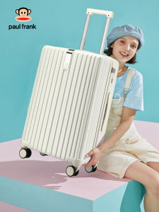 Paul Frank Luggage Female 20-Inch Password Suitcase Large Capacity Trolley Case Student 28 Leather Suitcase Male Boarding Bag